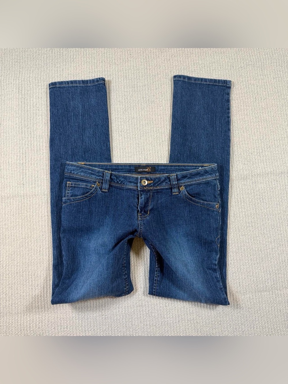 2000s low rise skinny jeans